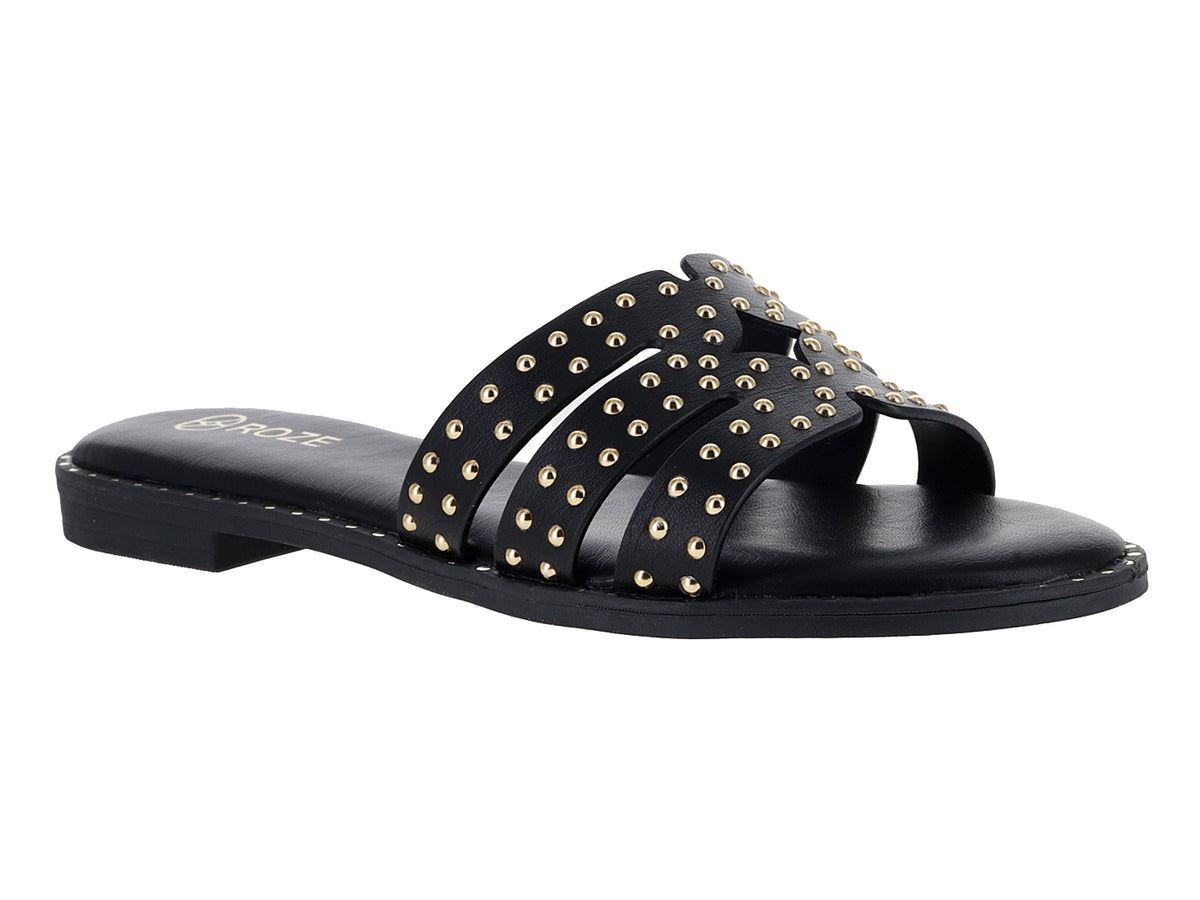 Sandalias ROZE Negras para Mujer
