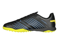 Tenis de Fútbol Charly Turf Negro y Amarillo para Hombre