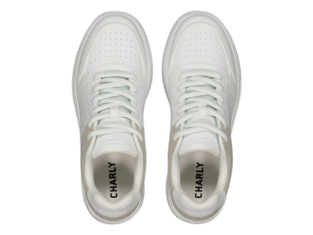 Tenis Charly Skurban Blanco y Beige para Hombre