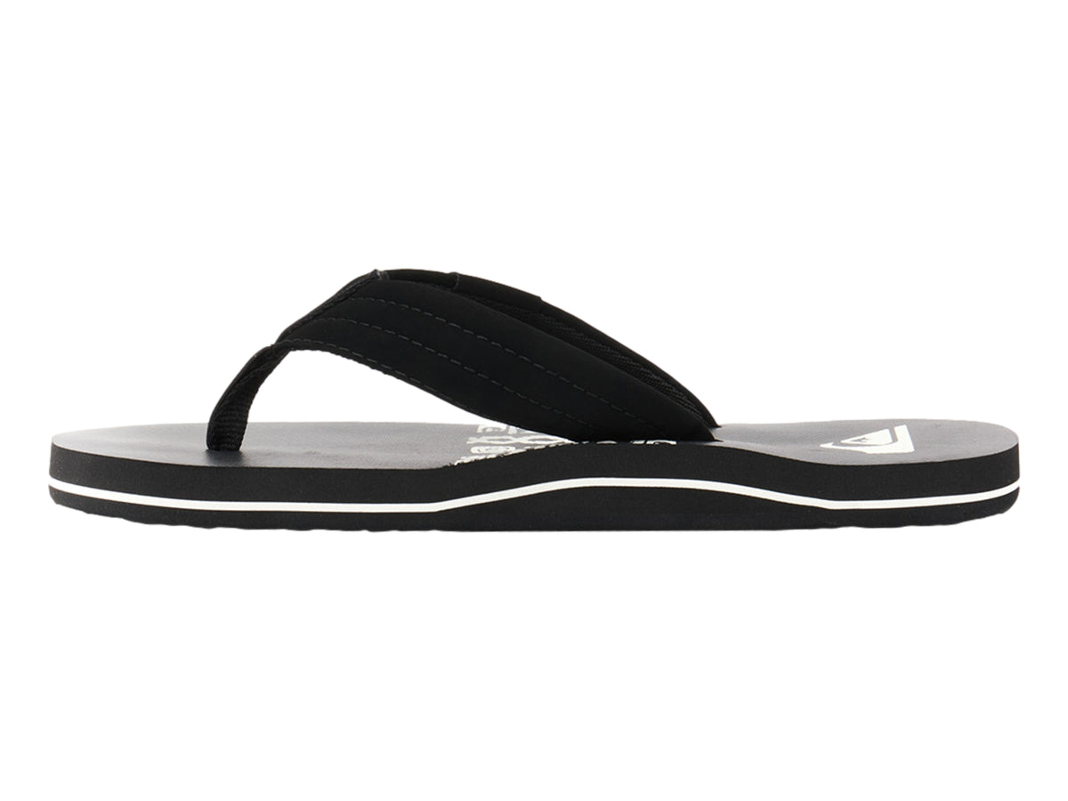 Sandalias Quiksilver Makaha Layback Negro para Hombre