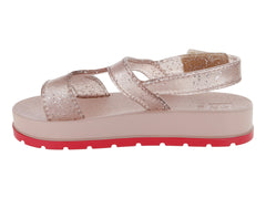 Sandalias ZAXI Nude Glitter para Niña