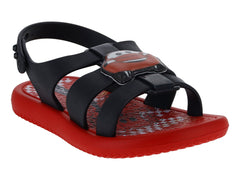 Sandalias Ipanema Disney Rojo y Negro para Niño