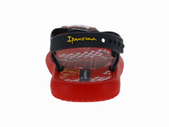 Sandalias Ipanema Disney Rojo y Negro para Niño