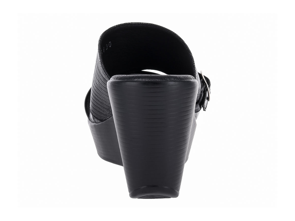 Sandalias de Plataforma Luna Rosa Negro para Mujer