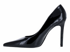 Zapatillas Stiletto Perugia Negro Charol para Mujer