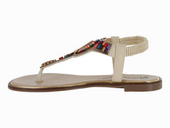 Sandalias Roze Beige para Mujer
