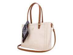 Bolsa de Hombro Cloe Beige para Mujer