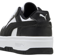 Tenis Puma Rebound Blanco y Negro para Niño