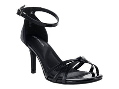 Sandalias de Tacón Lady Paulina Negro Charol para Mujer