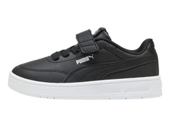 Tenis PUMA Court Classic Clean Negros para Niño