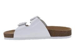 Sandalias Vavito de Charol Blanco para Niña