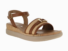 Sandalias Green Love Camel para Mujer