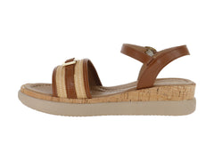 Sandalias Green Love Camel para Mujer