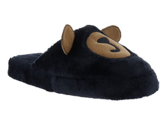 Pantuflas Perezosas Negro Amarillo para Niño