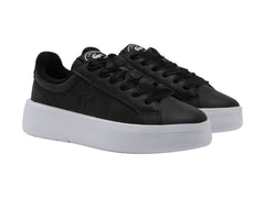 Tenis Lacoste Carnaby Plat LT Negro para Mujer