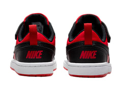 Tenis Nike Court Borough Low Rojo para Niño