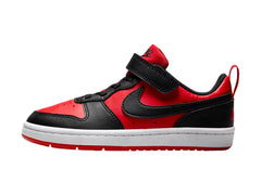 Tenis Nike Court Borough Low Rojo para Niño
