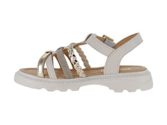 Sandalias Yuyin Color Latte para Niña
