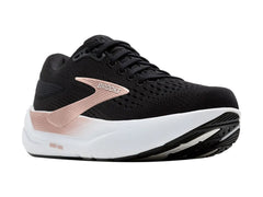 Tenis Brooks Ghost Max 3 Negro con Oro Rosa para Mujer