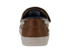 Zapatos Náuticos YUYIN Color Cajeta para Niño