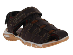 Sandalias Guany Café Choco para Niño