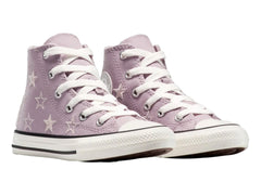 Tenis Converse Chuck Taylor All Star Starry Lila para Niña