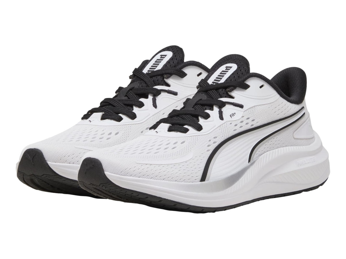 Tenis Puma Skyrocket Lite 2 Blanco y Plata para Hombre