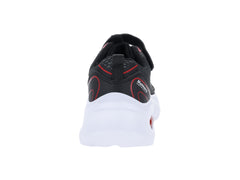 Tenis Makena Negro con Rojo para Niño