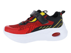 Tenis Makena Rojo Negro para Niño