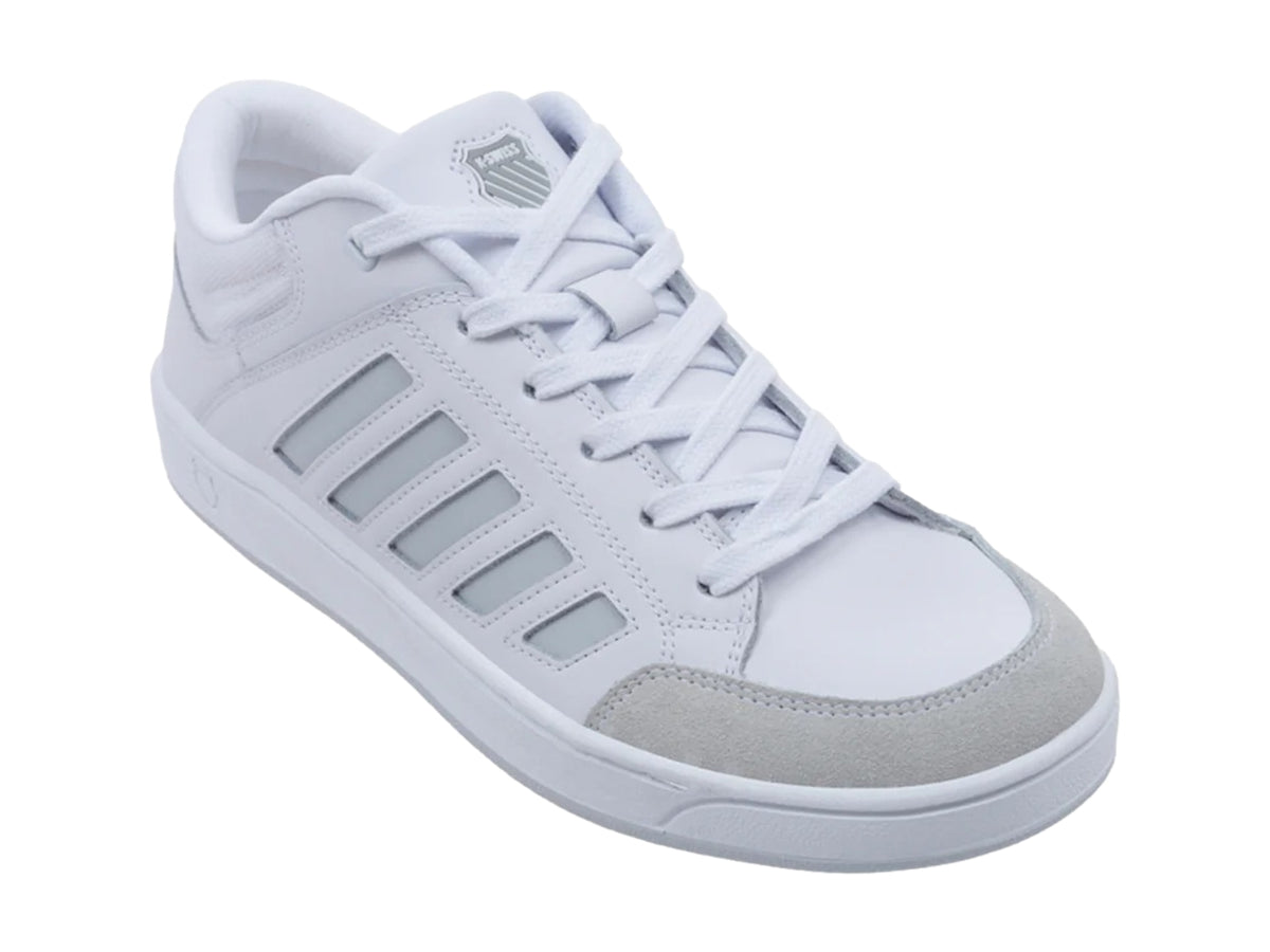 Tenis K-Swiss Antic Court Blanco y Gris para Hombre