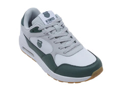Tenis K-Swiss Maxwell Blanco, Gris y Verde para Hombre