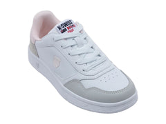 Tenis K-Swiss Slamshield II Blanco y Rosa para Mujer