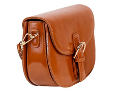 Bolso Felianna Semicircular Café para Mujer