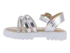 Sandalias Miroslava Plata para Niña
