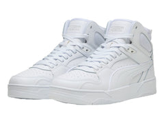 Tenis PUMA RBD Break Mid Blanco y Gris para Hombre