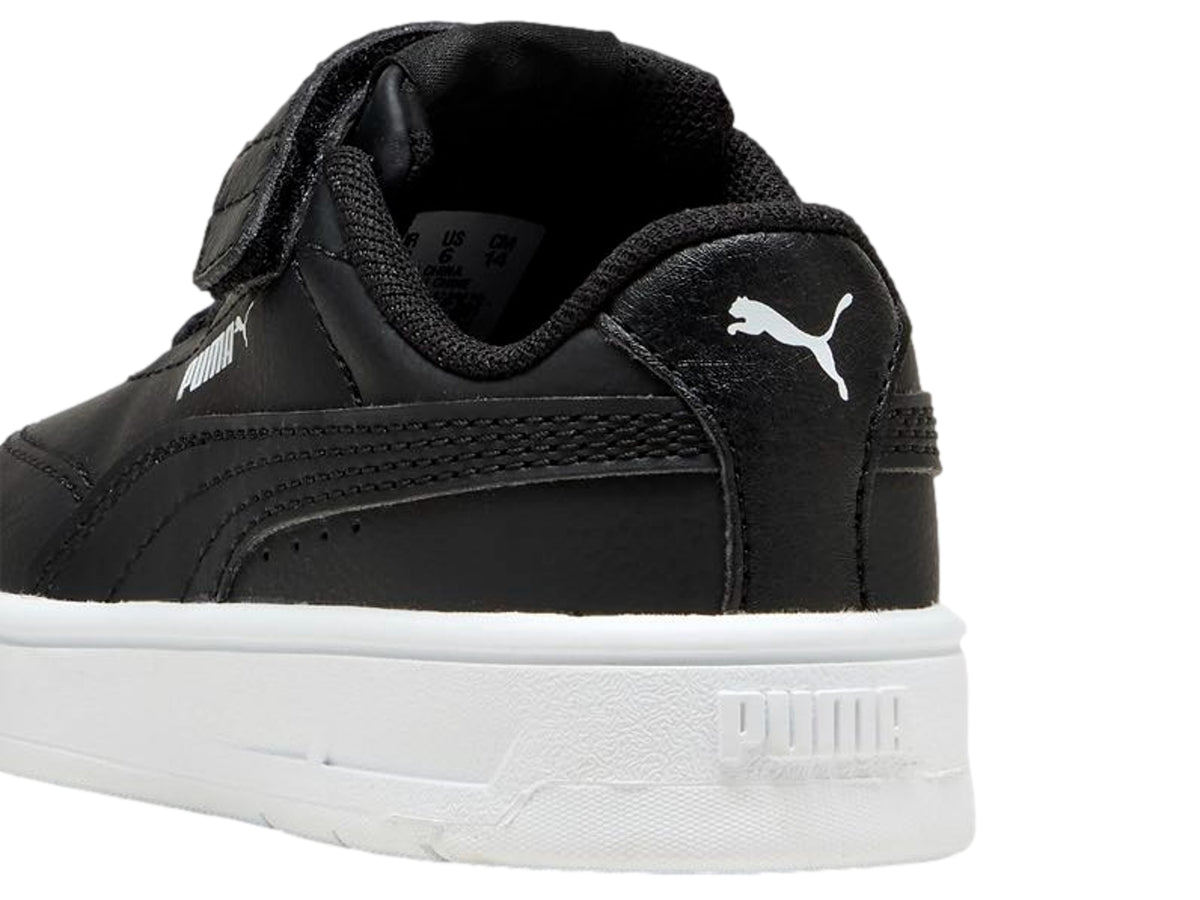 Tenis Puma Court Classic Clean Negro para Niño