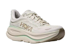 Tenis HOKA Bondi 9 Blanco y Verde Menta para Mujer