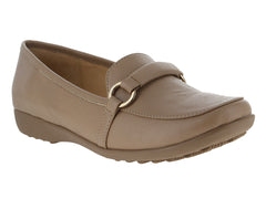 Zapatos Planos Capricho Color Nude para Mujer