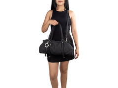 Bolsa de Hombro Cloe Negro para Mujer