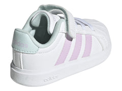 Tenis Adidas Streettalk Blanco, Lila y Menta para Niña