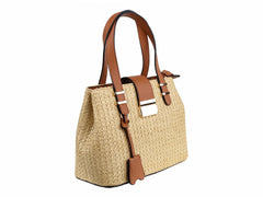 Bolsa de Hombro ROZE Café para Mujer