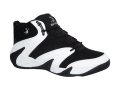 Tenis SHAQ de Baloncesto Negro y Blanco para Hombre