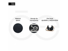 Bolsa de Hombro Cloe Negro para Mujer