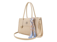 Bolsa de Hombro Cloe Beige para Mujer