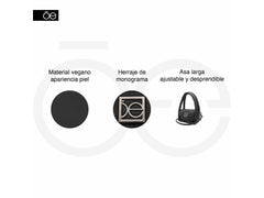 Bolsa de Hombro Cloe Negro para Mujer