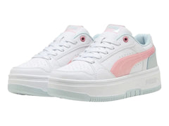 Tenis Puma Rebound Femme Space Belle Blanco y Rosa para Niña