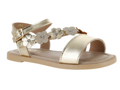 Sandalias 4EVER Oro Inglés para Niña