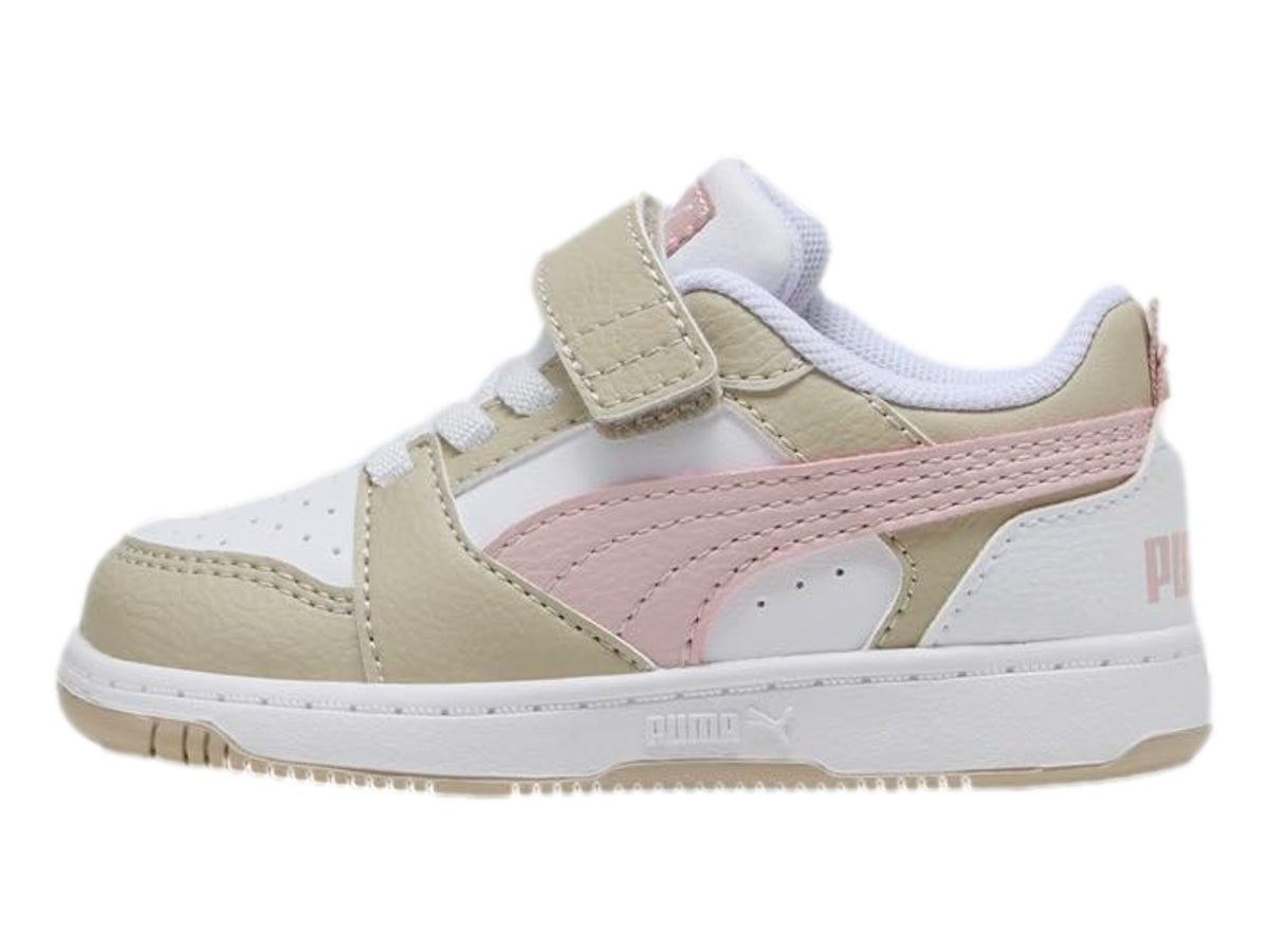 Tenis PUMA Rebound V6 Lo AC+ Multicolor para Niña