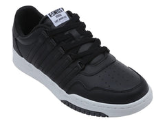 Tenis K-Swiss Lawn Court Negro y Gris para Hombre