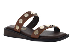 Sandalias ROZE Color Coñac para Mujer